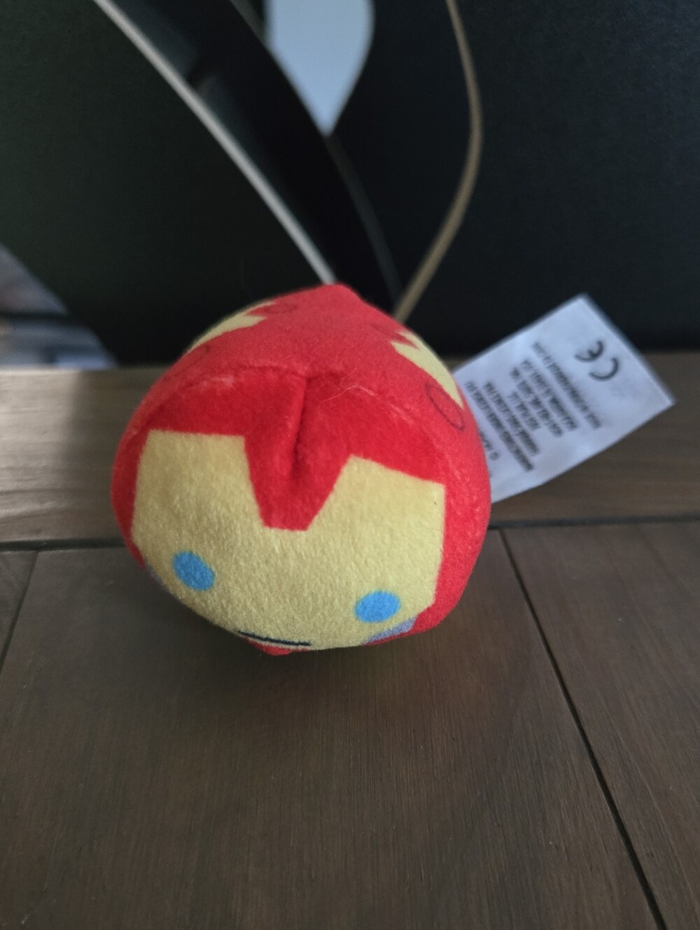 Marvel Iron Man Mini Plush Tsum Tsum Red, Gold, Blue Accents